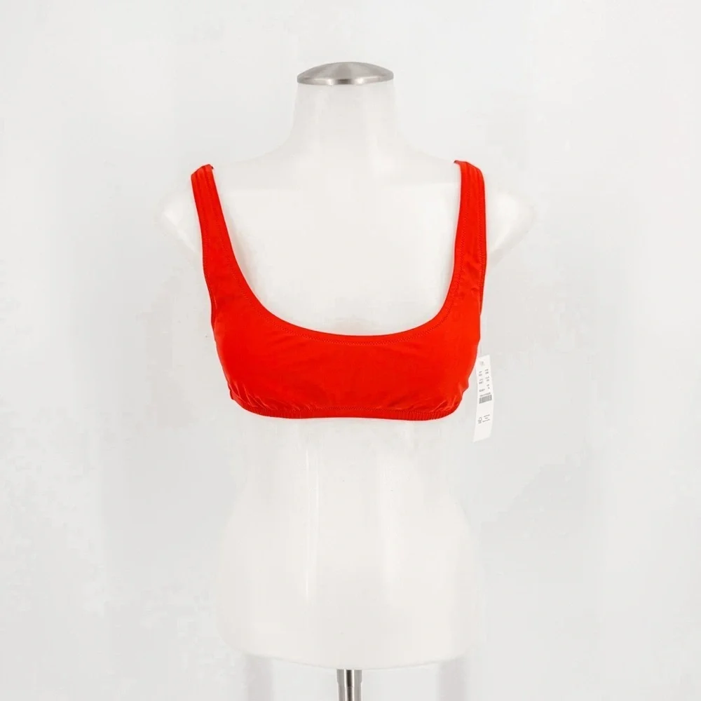 J. Crew Red Bikini Top